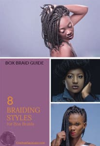 Box braid 10 hairstyles 2021 - crochet faux locs